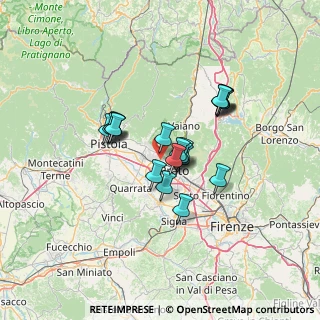 Mappa Via Pastrengo, 59100 Prato PO, Italia (10.3885)