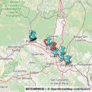 Mappa Via Pastrengo, 59100 Prato PO, Italia (11.998)
