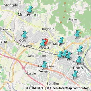Mappa Via Pastrengo, 59100 Prato PO, Italia (2.56)