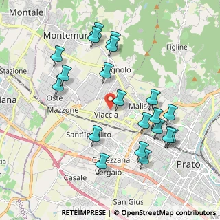 Mappa Via Pastrengo, 59100 Prato PO, Italia (2.1315)