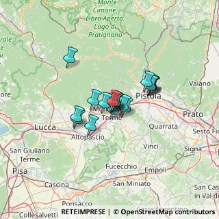 Mappa Via Mascagni, 51016 Montecatini Terme PT, Italia (8.21833)