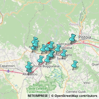 Mappa Via Mascagni, 51016 Montecatini Terme PT, Italia (6.00529)