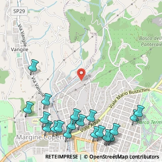 Mappa Via Mascagni, 51016 Montecatini Terme PT, Italia (0.8225)
