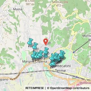 Mappa Via Mascagni, 51016 Montecatini Terme PT, Italia (0.9195)