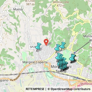 Mappa Via Mascagni, 51016 Montecatini Terme PT, Italia (1.2205)