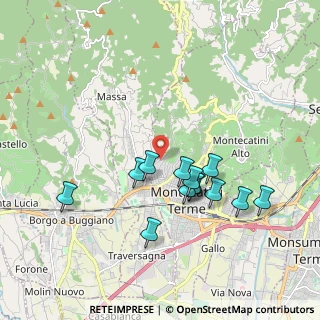 Mappa Via Mascagni, 51016 Montecatini Terme PT, Italia (1.77154)