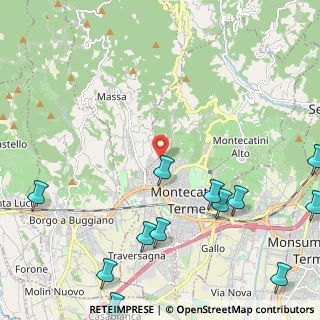 Mappa Via Mascagni, 51016 Montecatini Terme PT, Italia (3.22333)