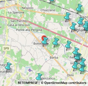 Mappa Via Fernando Santi, 51100 Pistoia PT, Italia (3.23579)