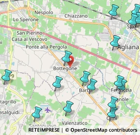 Mappa Via Fernando Santi, 51100 Pistoia PT, Italia (3.18778)