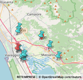 Mappa Via degli Archi, 55054 Massarosa LU, Italia (4.53818)