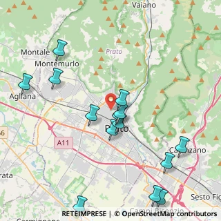 Mappa Via Filippo Corridoni, 59100 Prato PO, Italia (4.8)
