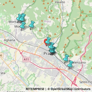 Mappa Via Filippo Corridoni, 59100 Prato PO, Italia (4.04083)