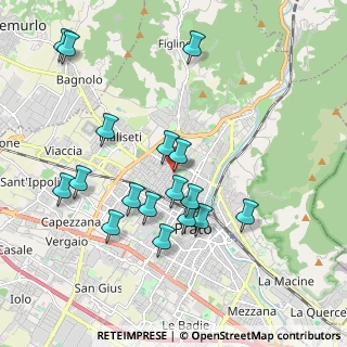 Mappa Via Filippo Corridoni, 59100 Prato PO, Italia (2.01294)