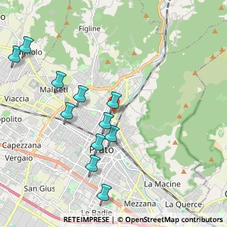 Mappa Via Grazia Deledda, 59100 Prato PO, Italia (2.25364)