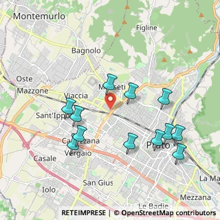 Mappa Via Castagnevizza, 59100 Prato PO, Italia (2.05167)