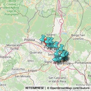 Mappa Via Castagnevizza, 59100 Prato PO, Italia (12.9075)