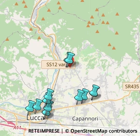 Mappa Via G. Puccini, 55016 Capannori LU, Italia (4.72538)
