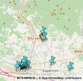 Mappa Via G. Puccini, 55016 Capannori LU, Italia (5.96632)