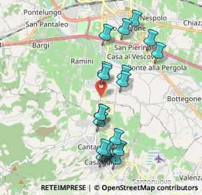 Mappa Via di Montalbano, 51034 Serravalle Pistoiese PT, Italia (1.9695)