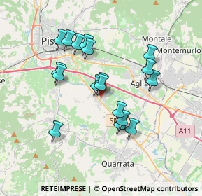 Mappa Via D'angela Attilio, 51100 Pistoia PT, Italia (3.26)