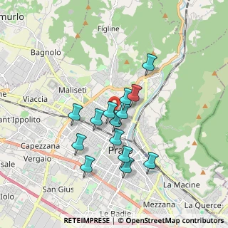 Mappa Via Francesco Baracca, 59100 Prato PO, Italia (1.51357)