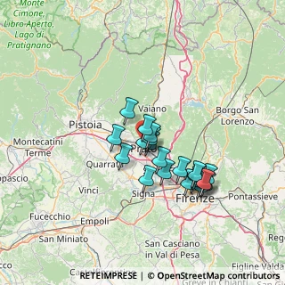 Mappa Via Francesco Baracca, 59100 Prato PO, Italia (11.4895)
