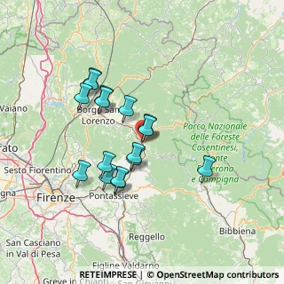 Mappa 50062 Dicomano FI, Italia (12.34063)