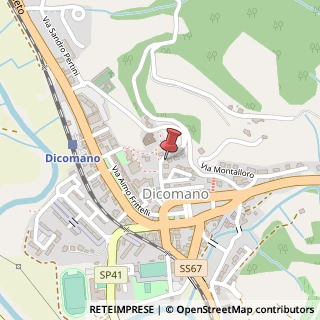 Mappa Viale Don Giovanni Bosco, 15, 50062 Dicomano, Firenze (Toscana)