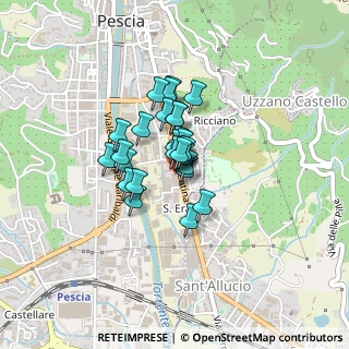 Mappa V. Fiorentina, 51017 Pescia PT, Italia (0.23103)