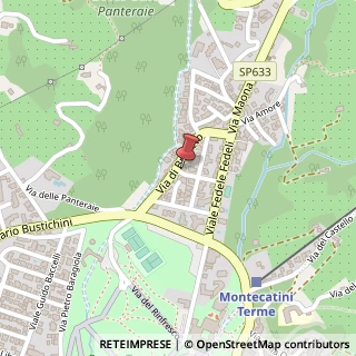 Mappa Via Augusto Murri, 10, 51016 Montecatini Terme, Pistoia (Toscana)