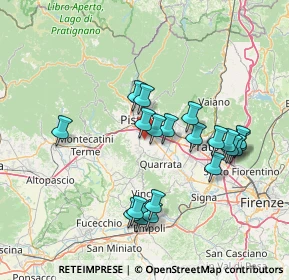 Mappa Via Vecchia Fiorentina, 51100 Pistoia PT, Italia (14.352)