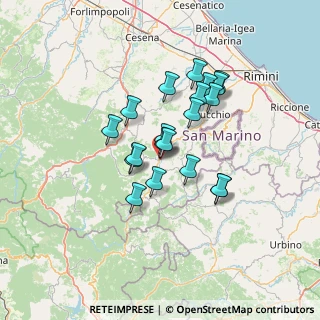 Mappa Via IV Novembre, 47863 Novafeltria RN, Italia (10.7715)