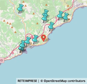 Mappa Strada Comunale Savoia, 18013 Diano Marina IM, Italia (4.16364)