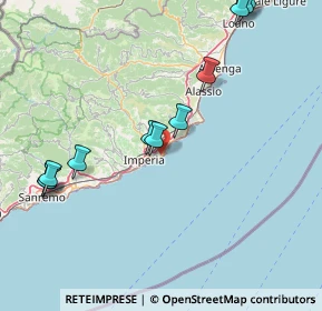 Mappa Strada Comunale Savoia, 18013 Diano Marina IM, Italia (18.90182)