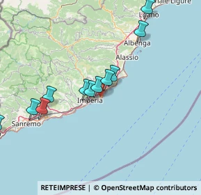 Mappa Strada Comunale Savoia, 18013 Diano Marina IM, Italia (16.77917)