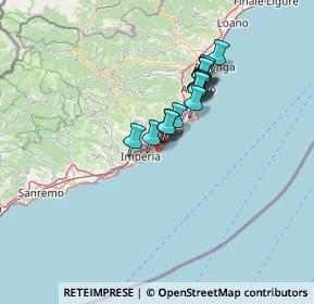 Mappa Strada Comunale Savoia, 18013 Diano Marina IM, Italia (9.62688)