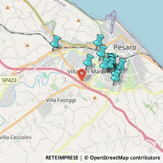 Mappa 61122 Pesaro PU, Italia (1.57615)