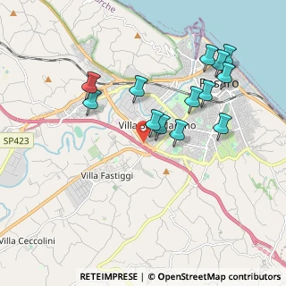Mappa 61122 Pesaro PU, Italia (1.91923)