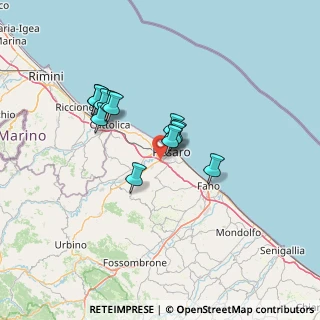 Mappa 61122 Pesaro PU, Italia (10.69583)