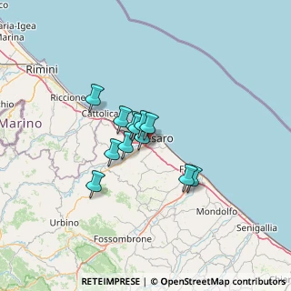 Mappa 61122 Pesaro PU, Italia (8.4775)
