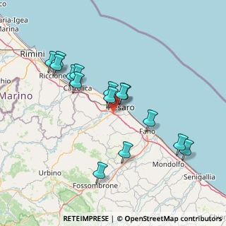 Mappa 61122 Pesaro PU, Italia (14.98133)