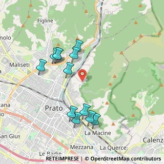 Mappa Via di Carteano, 59100 Prato PO, Italia (1.92)