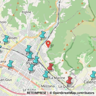 Mappa Via di Carteano, 59100 Prato PO, Italia (3.10417)