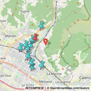 Mappa Via di Carteano, 59100 Prato PO, Italia (2.04909)