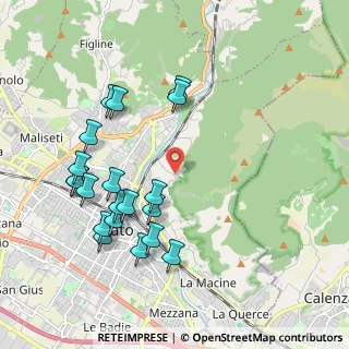 Mappa Via di Carteano, 59100 Prato PO, Italia (2.168)