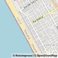 Kort Viareggio