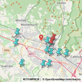 Mappa Via Montesanto, 59100 Prato PO, Italia (4.31538)