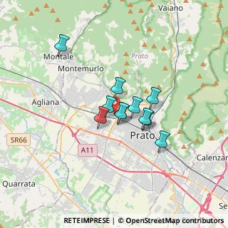 Mappa Via Montesanto, 59100 Prato PO, Italia (2.31455)