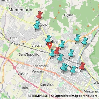 Mappa Via Montesanto, 59100 Prato PO, Italia (2.01067)