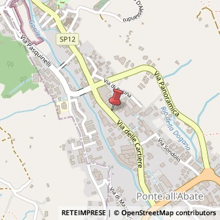 Mappa Via delle Cartiere, 88, 51017 Pescia, Pistoia (Toscana)